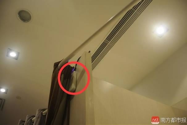 dressing room spy cam