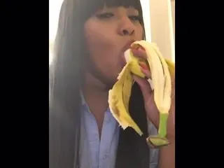 angela dallinger add photo deep throating banana