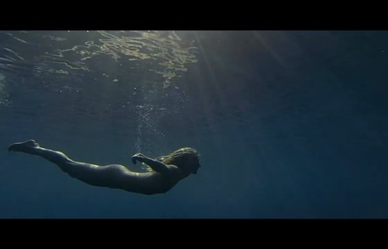 Best of Woman swimming naked