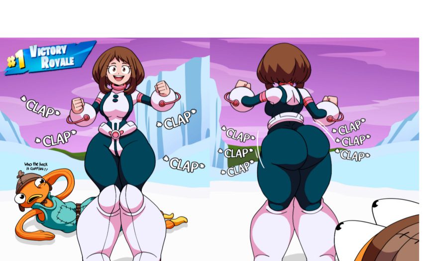 mha uraraka porn