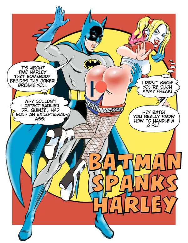 Harley Quinn Spanking thumb treatment