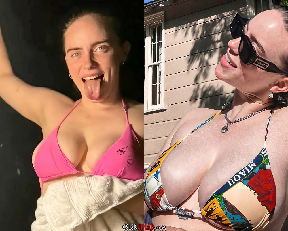 billie eilish boob pics