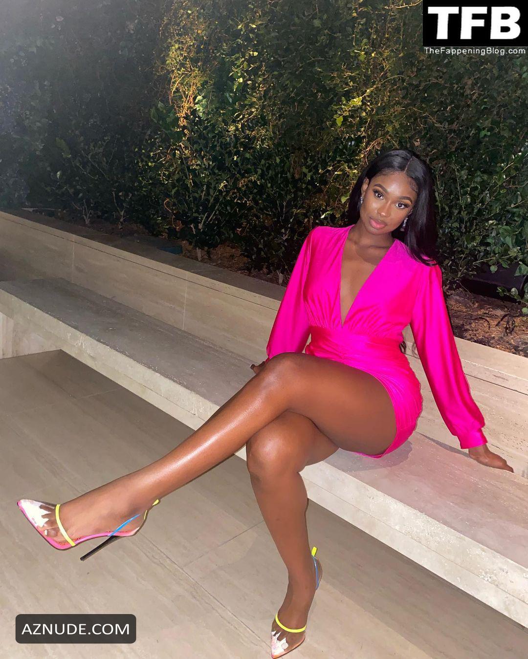 dominique hoskins add coco jones sexy photo