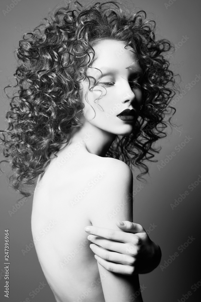 Best of Curly hair women nude