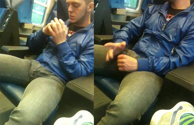 dan nall add photo male bulge in public