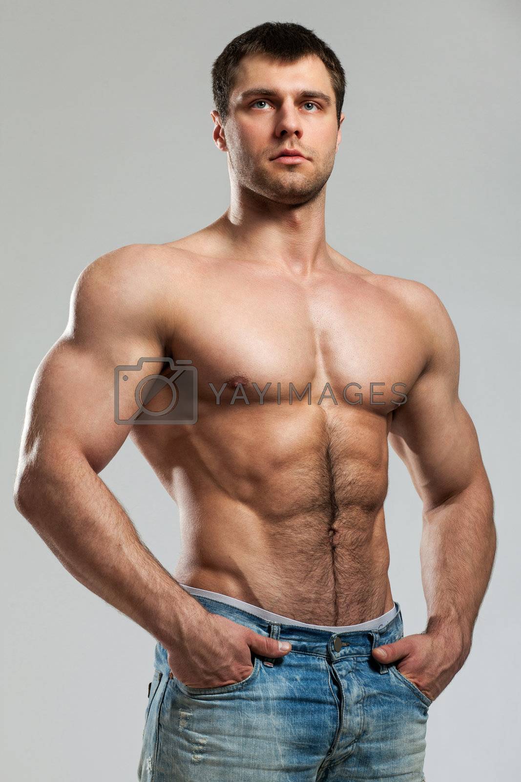 butch glover add photo naked muscular man