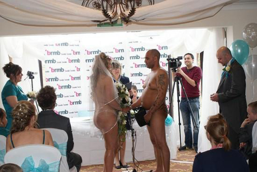 Best of Naked wedding pics