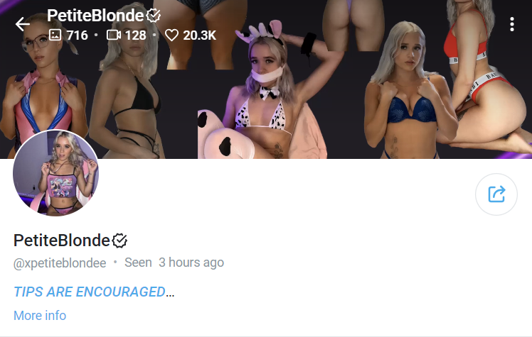 brianne fender recommends onlyfans petite blonde pic