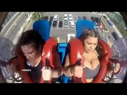 tits pop out on slingshot